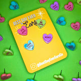 Candy Hearts Studs