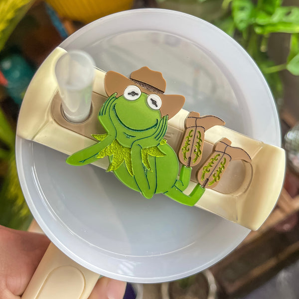 Cowboy Frog Topper
