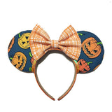 Halloween Pumpkin Mickey Ears