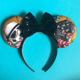 Galactic Mouse Ears | Mustard Floral
