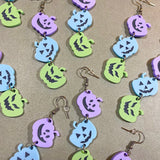 Pastel Pumpkin Earrings