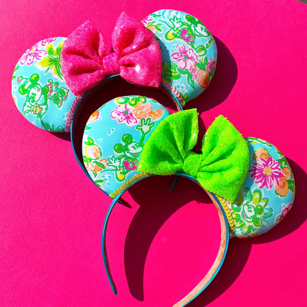 Summer Floral Mouse Ears I